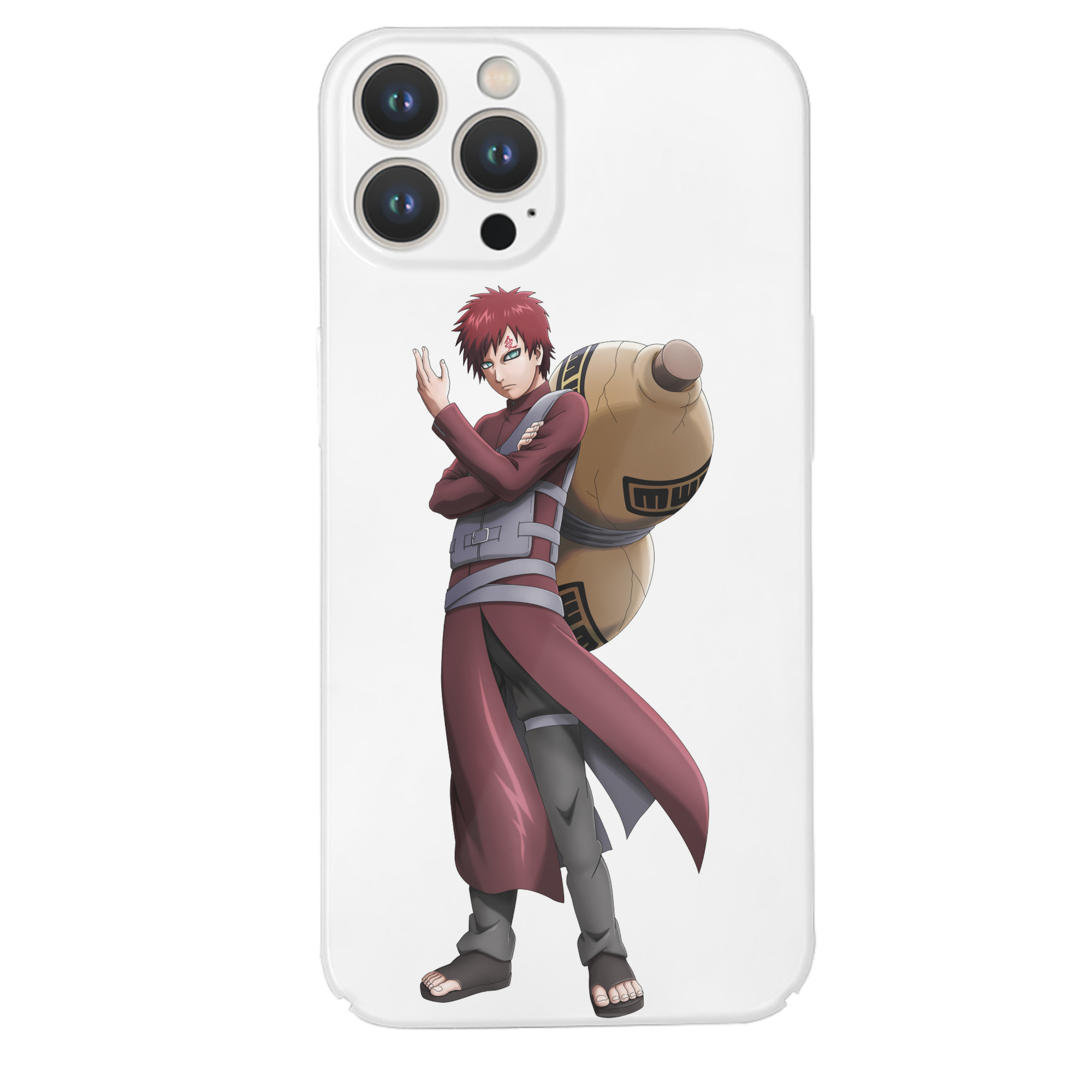 （画像用） NARUTO -ナルト- ガアラ Gaara 【iPhone 14シリーズ対応】ハードケース